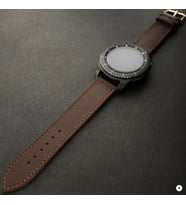 vagave Samsung Gear S2 / Gear S3 / 46 mm Klasik Deri Kordon (Kahverengi)