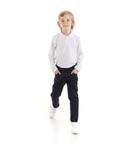 Erkek Çocuk Kaşkorseli Okul Pantolonu AK848331 (Lacivert)