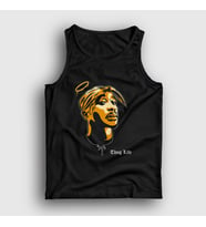 Presmono Unisex Haki Angel Tupac Shakur Atlet 45516tt (Siyah)