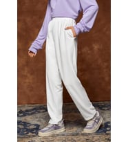 Süperlife Kadın Regular Fit İnce Eşofman Altı SPR24EAK80 (Ekru)