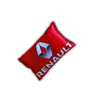 Renault Uyumlu Dijital Baskılı Seyahat Boyun Yastık  Tekli (Kırmızı)