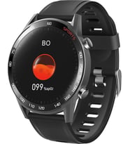 ZCWATCH ZC-V33T Unisex  Ultra Akıllı Saat, Ateş Ölçer ( Kovid-19) (Siyah)