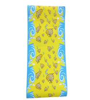 SLİPT Çocuk Kamp Matı 150x60cm Desenli  Çocuk plaj Matı  (Sarı)