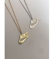 Kişiye Özel 925 Ayar Gümüş Nike Kolye (Gümüş)