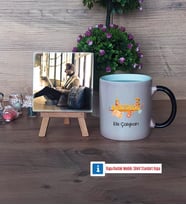Arkeolog Fotoğraflı Dekoratif Taş, Kupa Bardak Beyaz Hediye (Model 9)