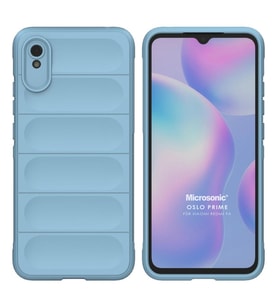 Microsonic Xiaomi Redmi 9A Kılıf Oslo Prime Yeşil (Mavi)