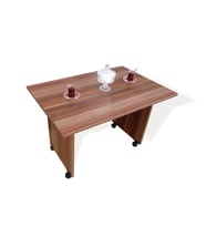 Vena Tekerlekli Sehpa 90x60x60cm (Ceviz)
