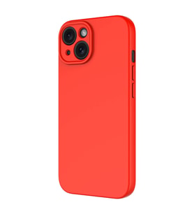 iPhone 15 Plus Kılıf Mara Lansman İç Yüzeyi Kadife Kılıf (Kırmızı)