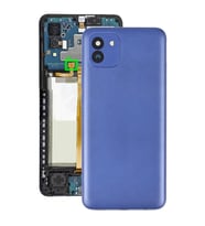Samsung Galaxy A03 Arka Pil Batarya Kapağı SM-A035F (Mavi)