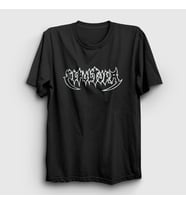 Presmono Unisex Beyaz Sepultura T-Shirt 173481tt (Siyah)