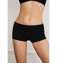Eros Kadın Boxer Tekli (Siyah)