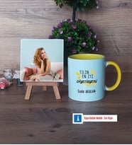 En İyi Diyetisyen Fotoğraflı Dekoratif Taş, Kupa Bardak Beyaz Hediye (Model 7)