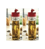 Tupperware 1 Lt Duru Zeytinyağlık Yağdanlık 2 Li (Kırmızı)
