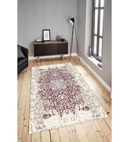 Dijital Baskılı Yıkanabilir Kaymaz Modern Renkli Salon Halısı Mutfak Halısı Yolluk ND-HY-825 (Bej)