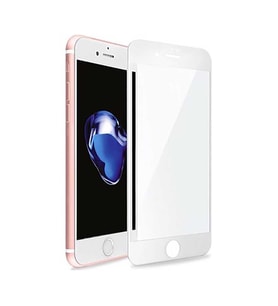 Uyumlu Model Apple iPhone 8 Davin Mat Seramik Ekran Koruyucu (Beyaz)