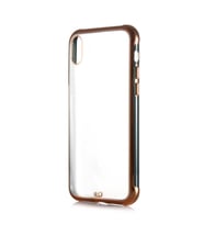 Apple iPhone XS Max 6.5 Kılıf Zore Voit Altın Renk Tasarımlı Kılıf (Koyu Yeşil)