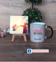 Fransızca Öğretmeni Fotoğraflı Dekoratif Taş, Kupa Bardak Beyaz Hediye (Model 9)