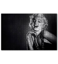 Cakapuzzle Mutlu Yıllar Marilyn Monroe Görseli  Puzzle Yapboz MDF (Ahşap) (255 Parça)