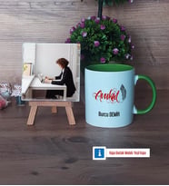 Avukat Fotoğraflı Dekoratif Taş, Kupa Bardak Beyaz Hediye (Model 14)