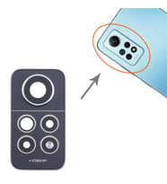 Xiaomi Uyumlu Redmi Note 12 Pro 4G Kamera Lensi Cam Full ?2209116AG 2209116AG (Siyah)