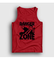 Presmono Unisex Sarı Danger Zone Sterling Archer Atlet 299437tt (Kırmızı)
