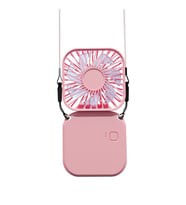 Concord CF14 İp Askılı Katlanabilir Taşınabilir Mini Fan (Pembe)