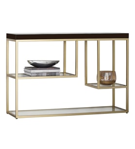 Nina Gold Metal Dresuar/Konsol (Venge)