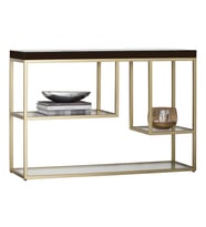 Nina Gold Metal Dresuar/Konsol (Venge)