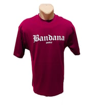 Erkek Bandana Tişört (Bordo)