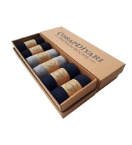 Çorapdiyari Premium 6'lı Dikişsiz Mevsimlik Bambu Erkek Çorap (Karışık)