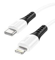 HOCO X82 20W Type-C to Lightning iPhone Hizli Sarj Kablosu Data Kablosu (Beyaz)
