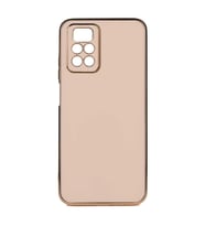 Xiaomi Redmi Note 11S Global Kılıf Bark Kenarları Altın Renk (Rose)