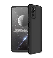 Xiaomi Redmi Note 10 Kılıf Zore Ays Full Koruma Kılıf (Siyah)