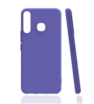 İnfinix Hot 8 Kılıf Zore Biye Silikon Kılıf (Lila)