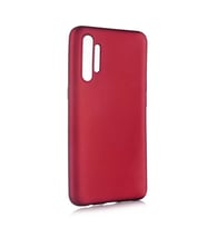 Realme XT Kılıf Soft Mat Premier Case (Mürdüm)