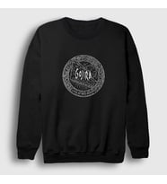 Presmono Unisex Beyaz Red Rocks Gojira Sweatshirt 53379tt (Siyah)