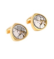 Omark Cotton Watch Model Kol Düğmesi (Gold)