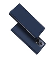 Dux Ducis Xiaomi Poco X5 5G Kılıf Skin Pro Series Flip Cover Kapaklı Kılıf (Lacivert)