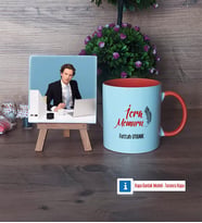 İcra Memuru Fotoğraflı Dekoratif Taş, Kupa Bardak Beyaz Hediye (Model 13)