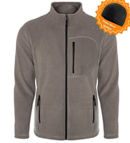 Ghassy Co. Polar Erkek Tam Fermuar + 3 Cep ((YENİ SEZON)) (Koyu Gri)