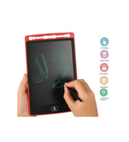 Writing Tablet Lcd 8.5 Inç Dijital Kalemli Çizim Yazı Tahtası Grafik Not Yazma Eğitim Tableti (Kırmızı)
