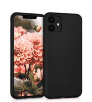 Microsonic Matte Silicone Apple iPhone 11 (6.1'') Kılıf (Siyah)