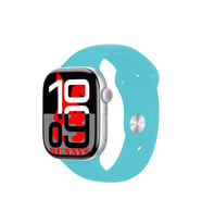 Açık Mavi Akıllı Saat Watch10 2025 Hediyeli AMOLED EKRAN (Gri-Turkuaz)