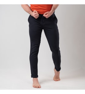 REGULAR FİT BELİ LASTİKLİ JOGGER ERKEK PANTOLON (Lacivert)