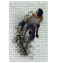Cakapuzzle Kaykaycı Puzzle Yapboz MDF (Ahşap) (255 Parça)