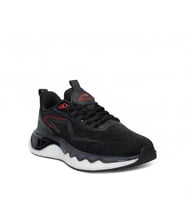 Trendyshose 5474 Garantili  Akılı Taban Rahat Hafif Sneaker Örgülü Spor (Siyah)