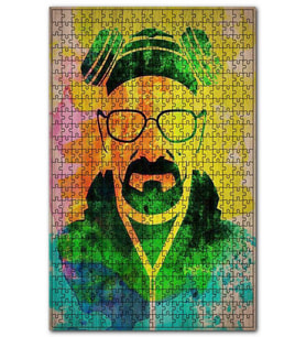 Cakapuzzle Retro Breaking Bad Baskılı Görsel Puzzle Yapboz MDF (Ahşap) (1000 Parça)