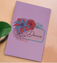 BK Gift Kişiye Özel İsimli Sert Kapaklı Lila Defter, Arkadaşa Hediye, Yeni İş Hediyesi, Anı Defteri, Doğum Günü Hediyesi-1 (Model 9)