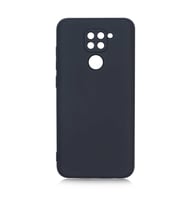 Xiaomi Redmi Note 9 Kılıf Özel Orijinal Lansman Serisi, İçi Kadife, Pürüzsüz Yumuşak ve Mat TPU Silikon (Siyah)
