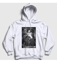 Presmono Unisex Beyaz Hikaru Nakamura Büyükusta Satranç Kapüşonlu Sweatshirt 423650tt (Beyaz)